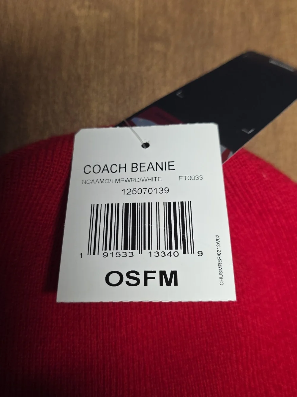 Miami University adidas Winter Beanie Cap Hat - NWT